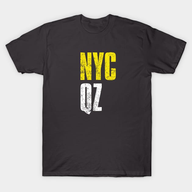 NYC QZ T-Shirt by Poptastic